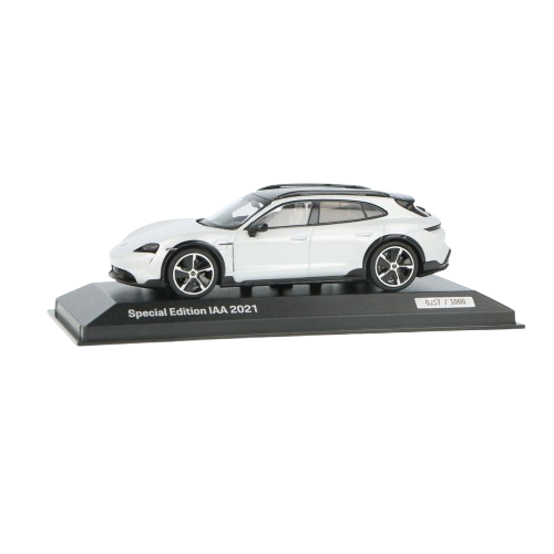 Original Porsche Taycan Turbo S Cross Turismo Ltd. Modellauto 1:43, silber - WAP0207880NTTC
