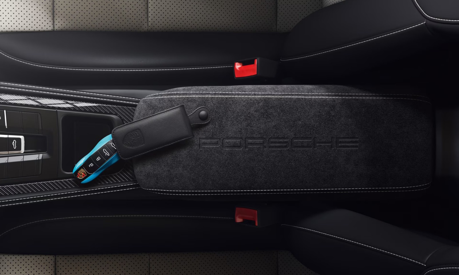 Original Porsche Schlüsseletui Leder - 97004400_Konfi