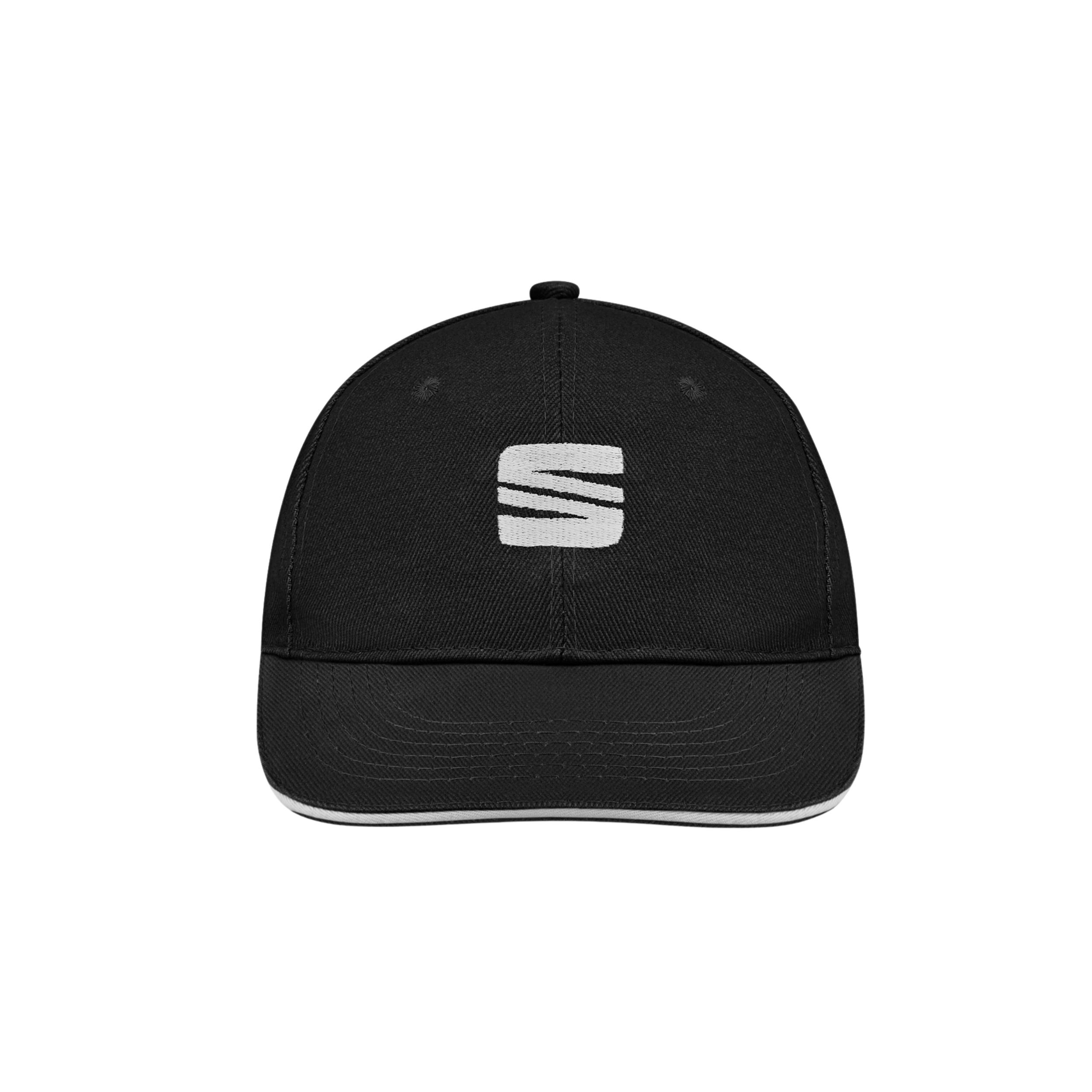 Original SEAT Baseballcap Kappe Cap schwarz