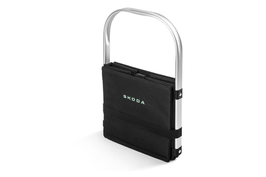 Original Skoda Einkaufskorb, schwarz – 6U0087317D