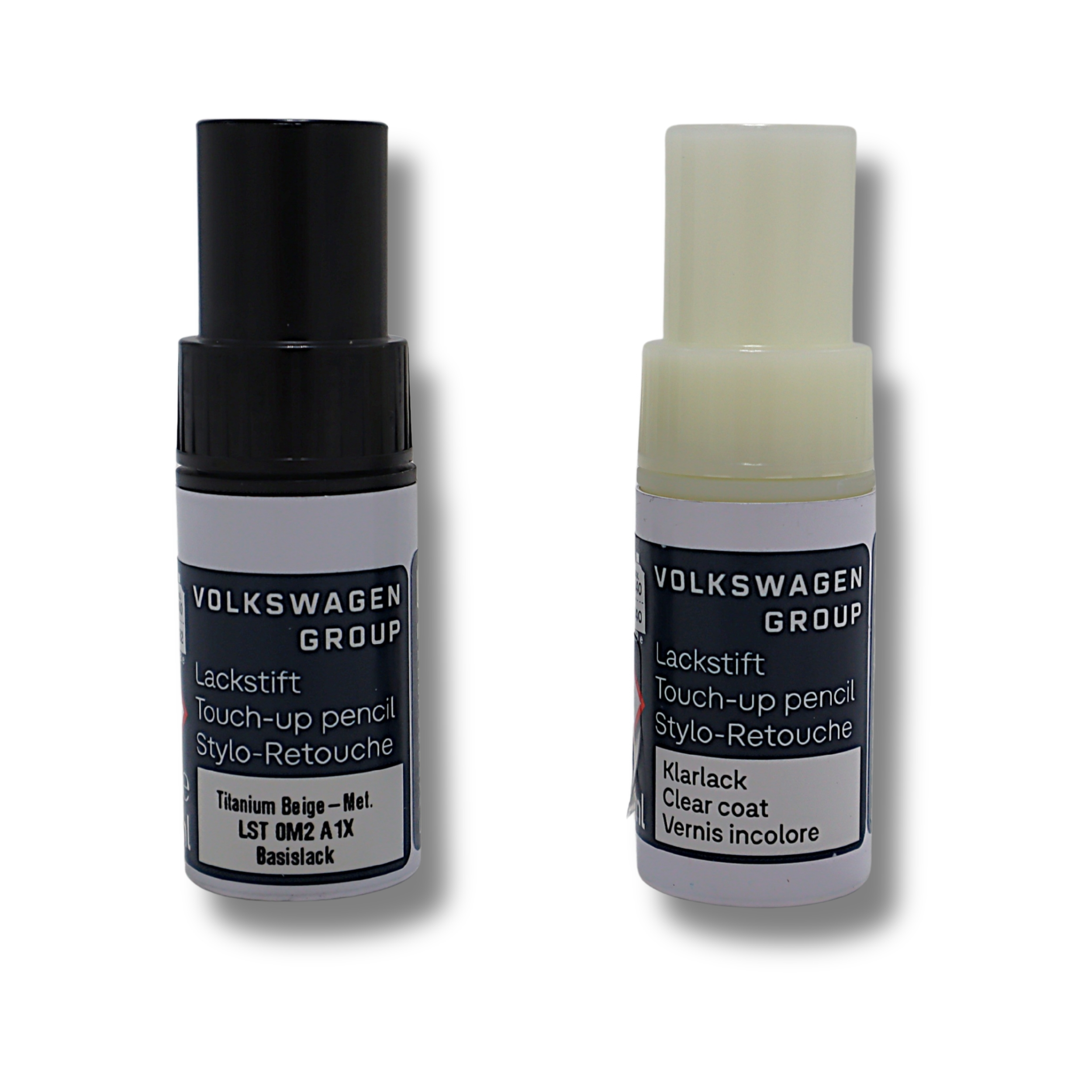 Original Audi VW SEAT Skoda Lackstiftset LA1X titanium beige-metallic  - LST0M2A1X