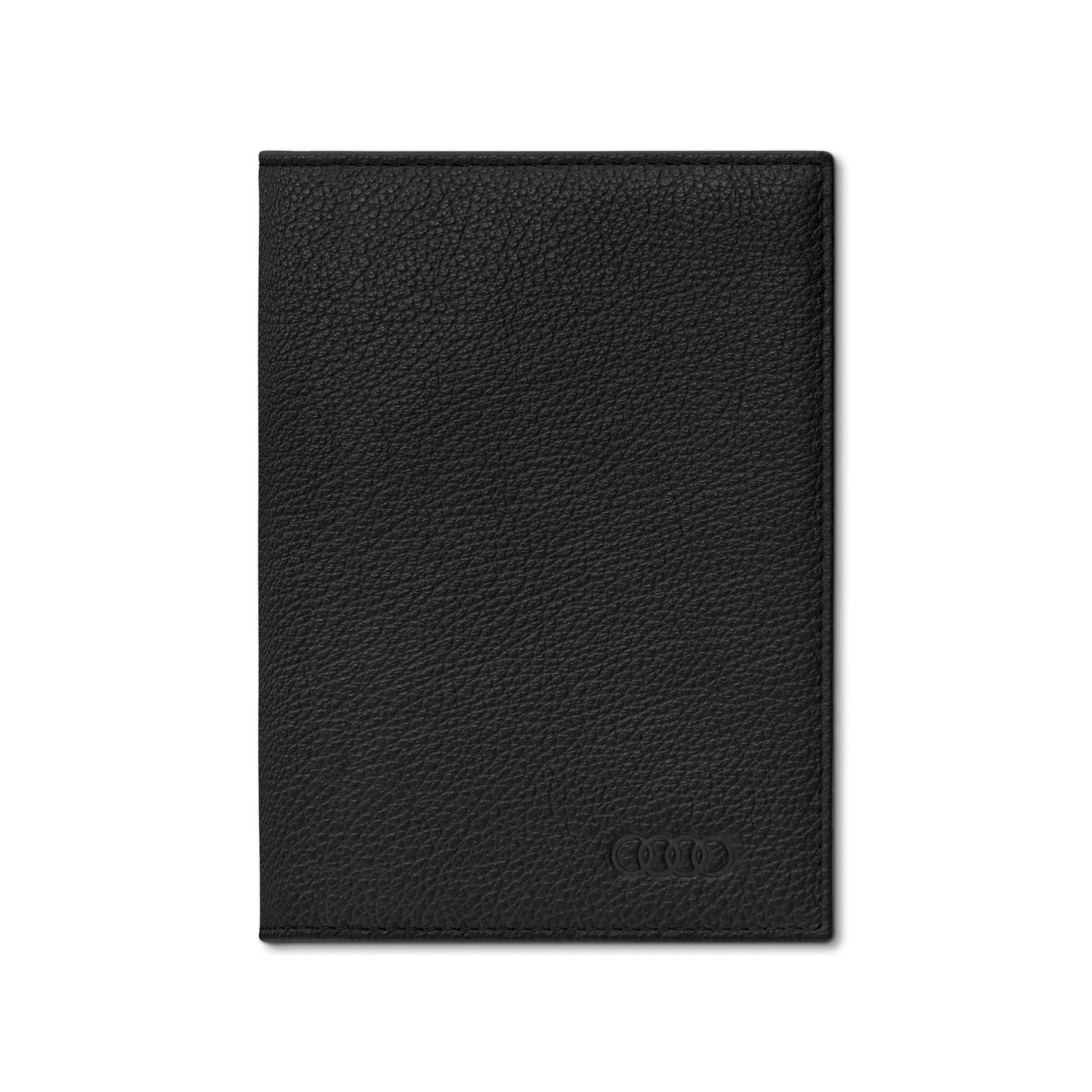 Original Audi Fahrzeugscheinhülle Leder schwarz Fahrzeugscheintasche Fahrzeugscheinetui 