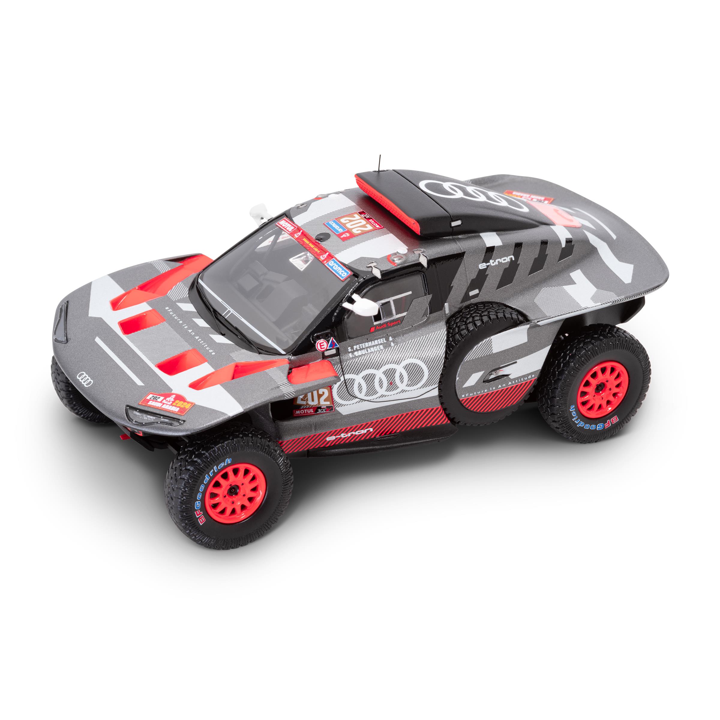 Original Audi RS Q e-tron, Dakar 2024, Peterh./Boul., 1:43