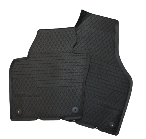 Original VW Tiguan  Gummifußmatten Set Allwettermatten vorne & hinten