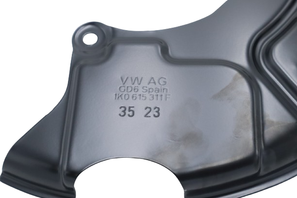Original VW Audi SEAT Skoda Deckblech Bremse Vorderachse links Ankerblech