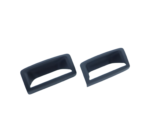 Original Griff "SET" VW Amarok 2 Zuziehgriffe vorn und hinten satinschwarz
