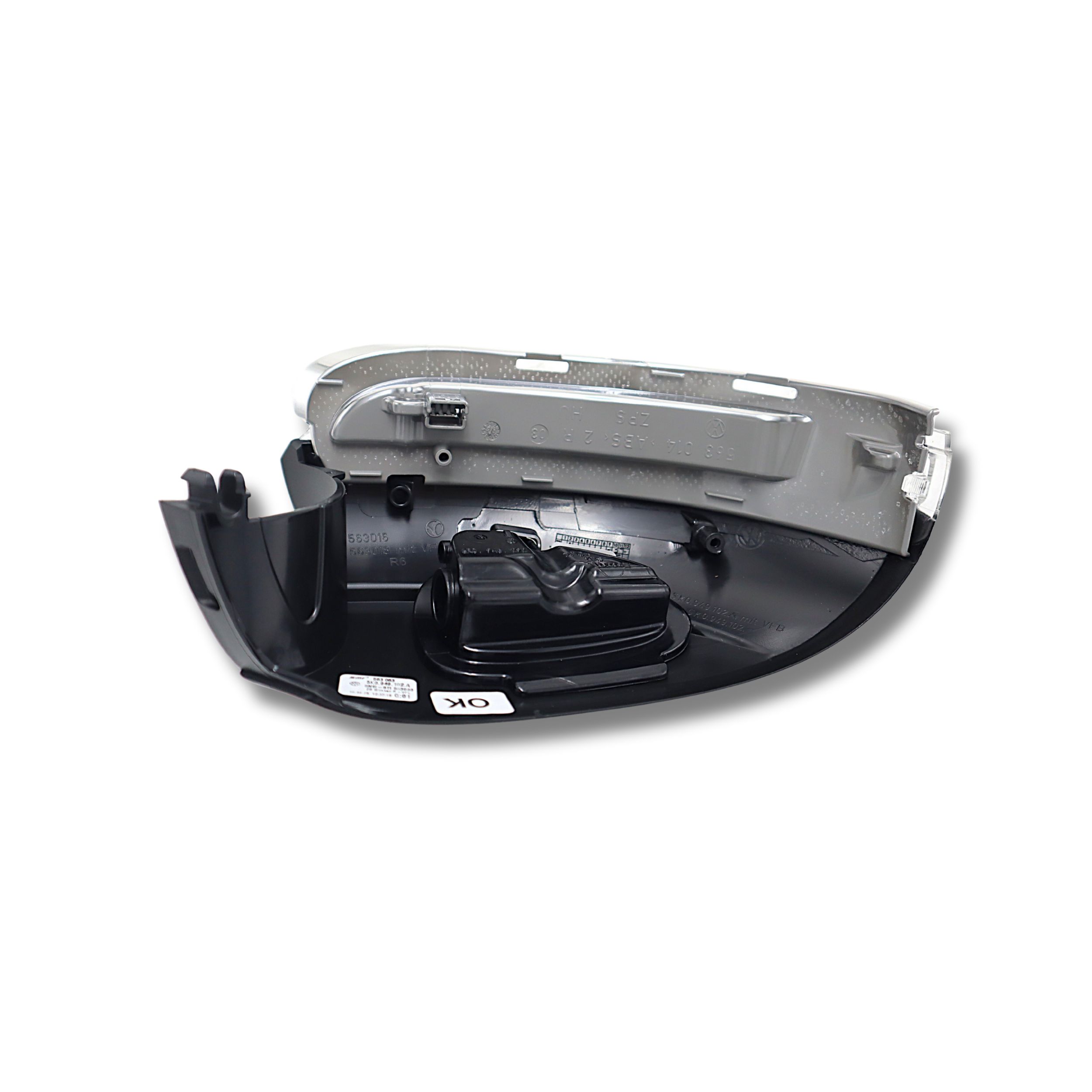 Original Volkswagen Golf Touran Blinkleuchte mit Umfeldleuchte Außenspiegel rechts - 5K0949102A