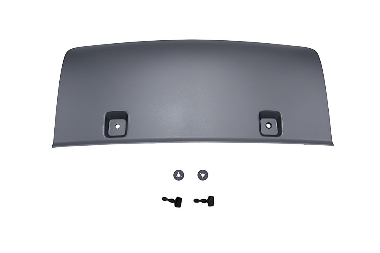 Original Audi Q7 Verschlussdeckel für Anhängerkupplung, platinumgrau