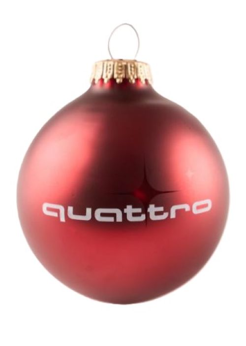 Christbaumkugel Audi quattro