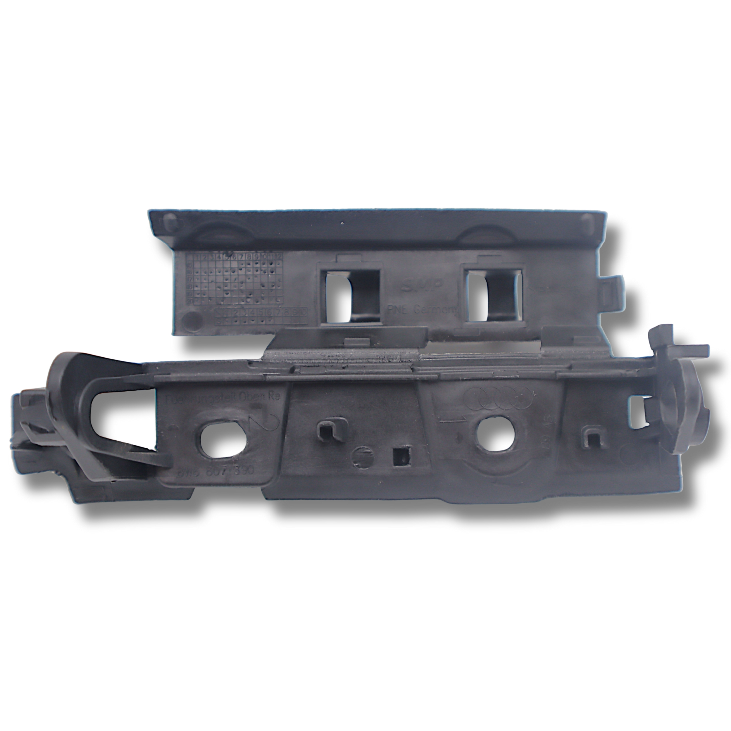 Original Audi A5 Cabrio A5 Führungsteil hinten rechts für Stossfängerträger