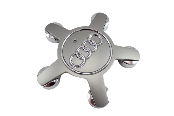 Original Audi Radzierkappe, silber Radkappen Nabendeckel