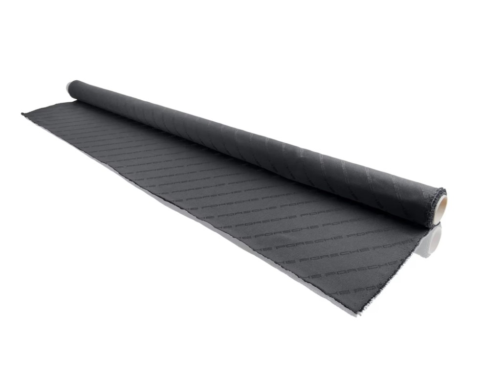 Porsche Schriftzug Stoff (Schwaz) - PCG043204902CZ