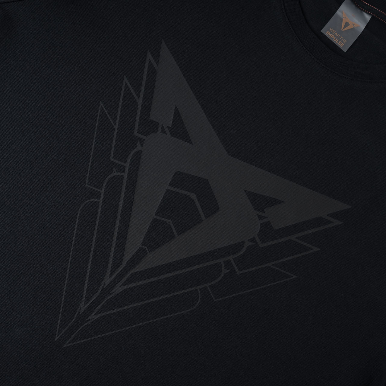 Original Seat Cupra Big Logo T-shirt Schwarz Herren