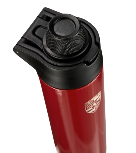 Original Porsche Trinkflasche Wappen, karminrot - WAP0508090T0TB