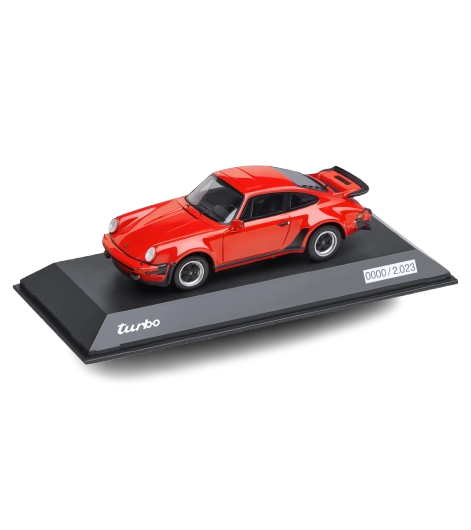 Original Porsche 911 Turbo 3.0 Ltd. Modellauto, rot - WAP0201620RTRB