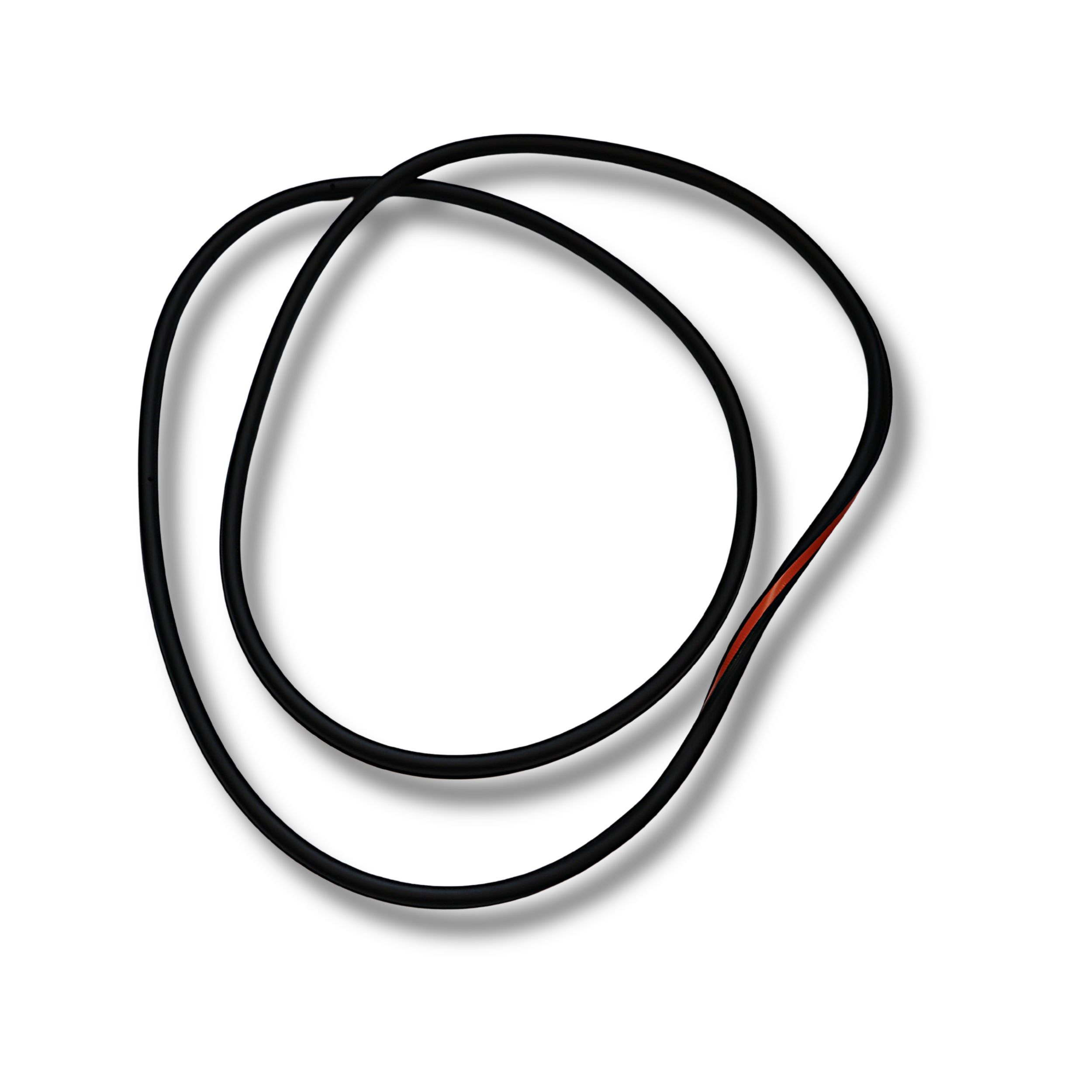 Original Volkswagen Touran Türdichtung vorne links außen, satinschwarz - 1T0837701C 9B9