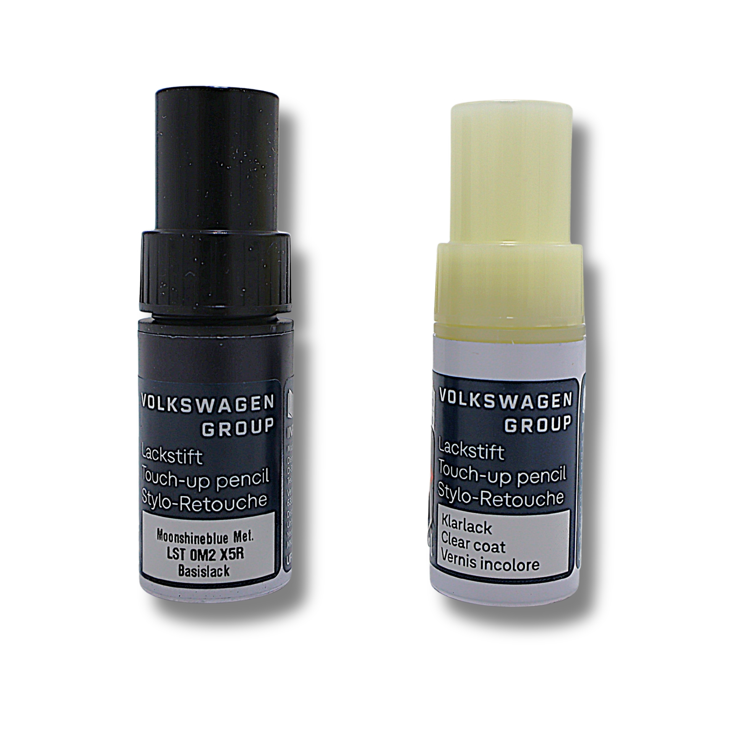 Original Audi VW SEAT Skoda Lackstiftset LX5R moonshineblue-metallic  - LST0M2X5R
