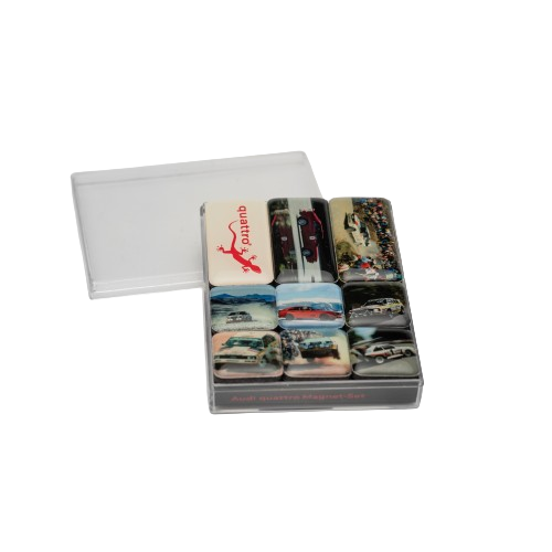 Original Audi quattro Magnet Set Heritage