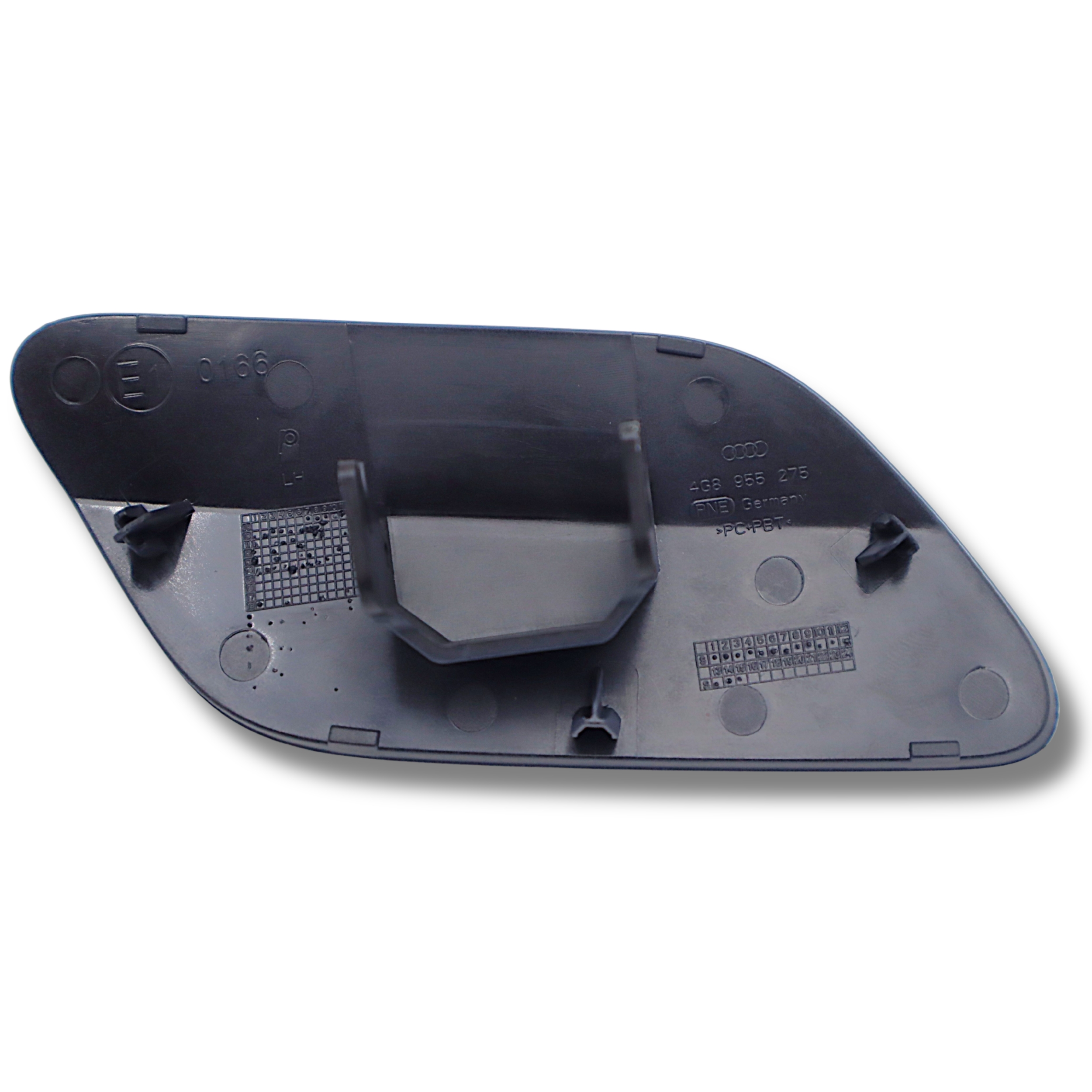 Original Audi A7 Abdeckkappe Scheinwerferwaschanlage Kappe Stossfänger vorne links grundiert