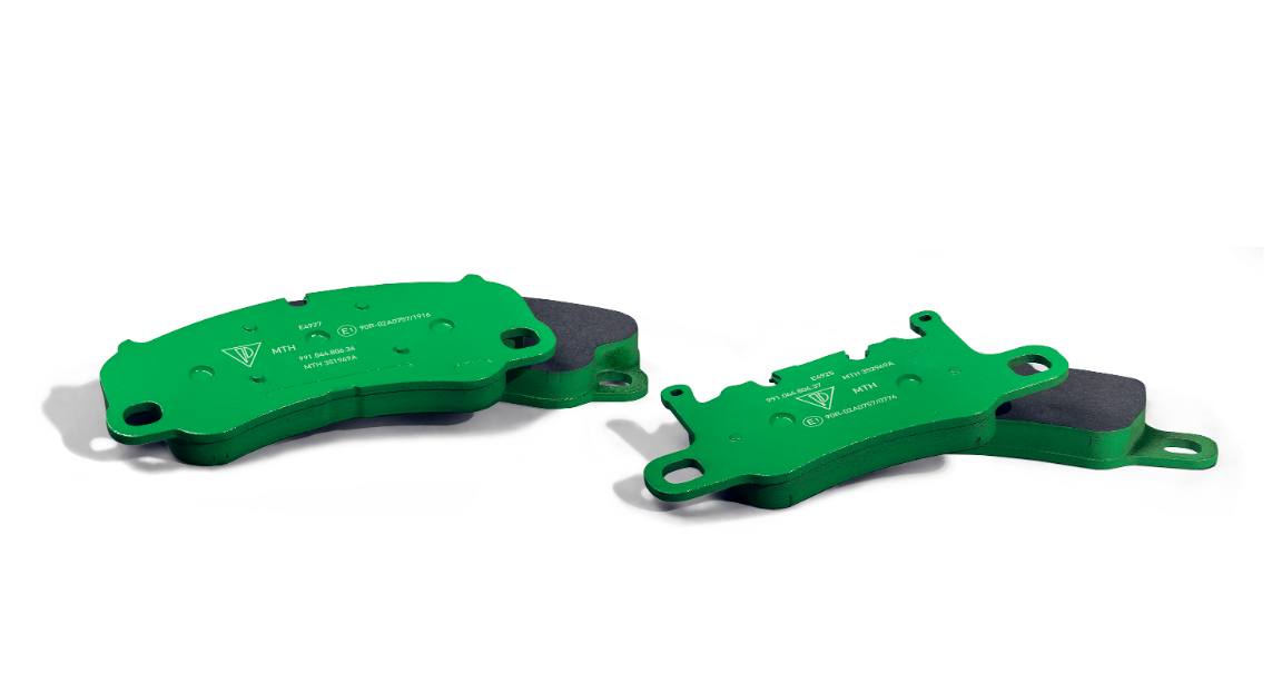 Original Porsche Rennbremsbelag PCCB Hinterachse