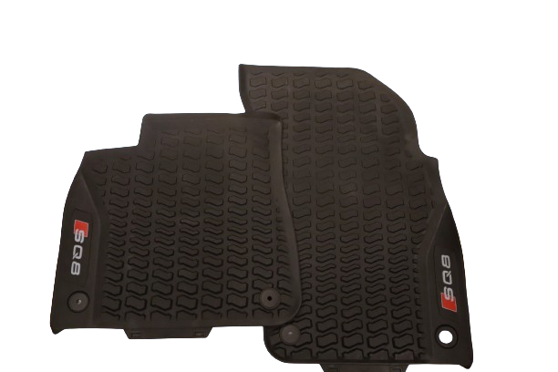 Original Audi SQ8 Allwetterfußmattenset Gummifußmatten vorne