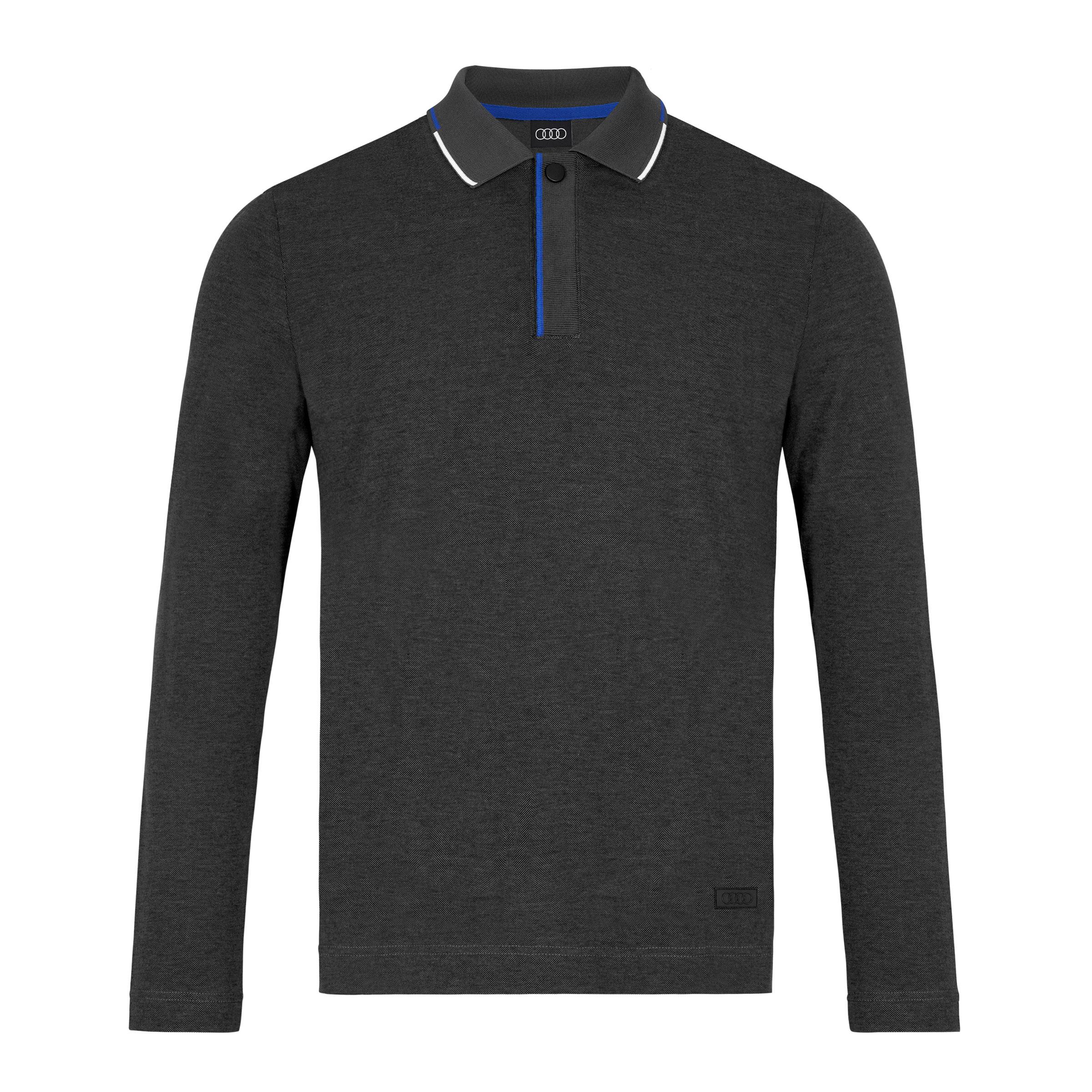 Audi Poloshirt Langarm, Gr.S