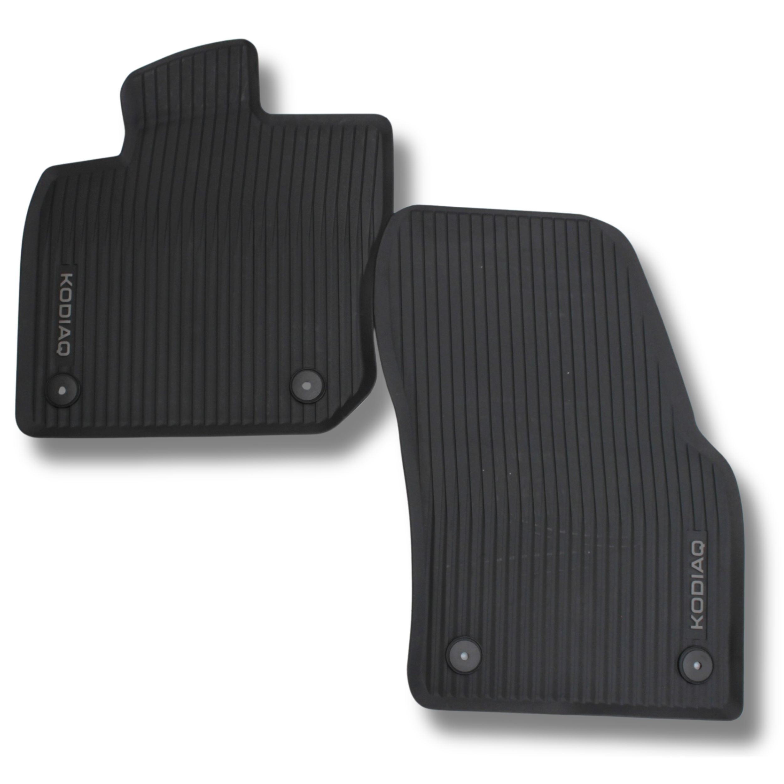 Original Skoda Kodiaq Allwetterfußmatten vorn & hinten schwarz