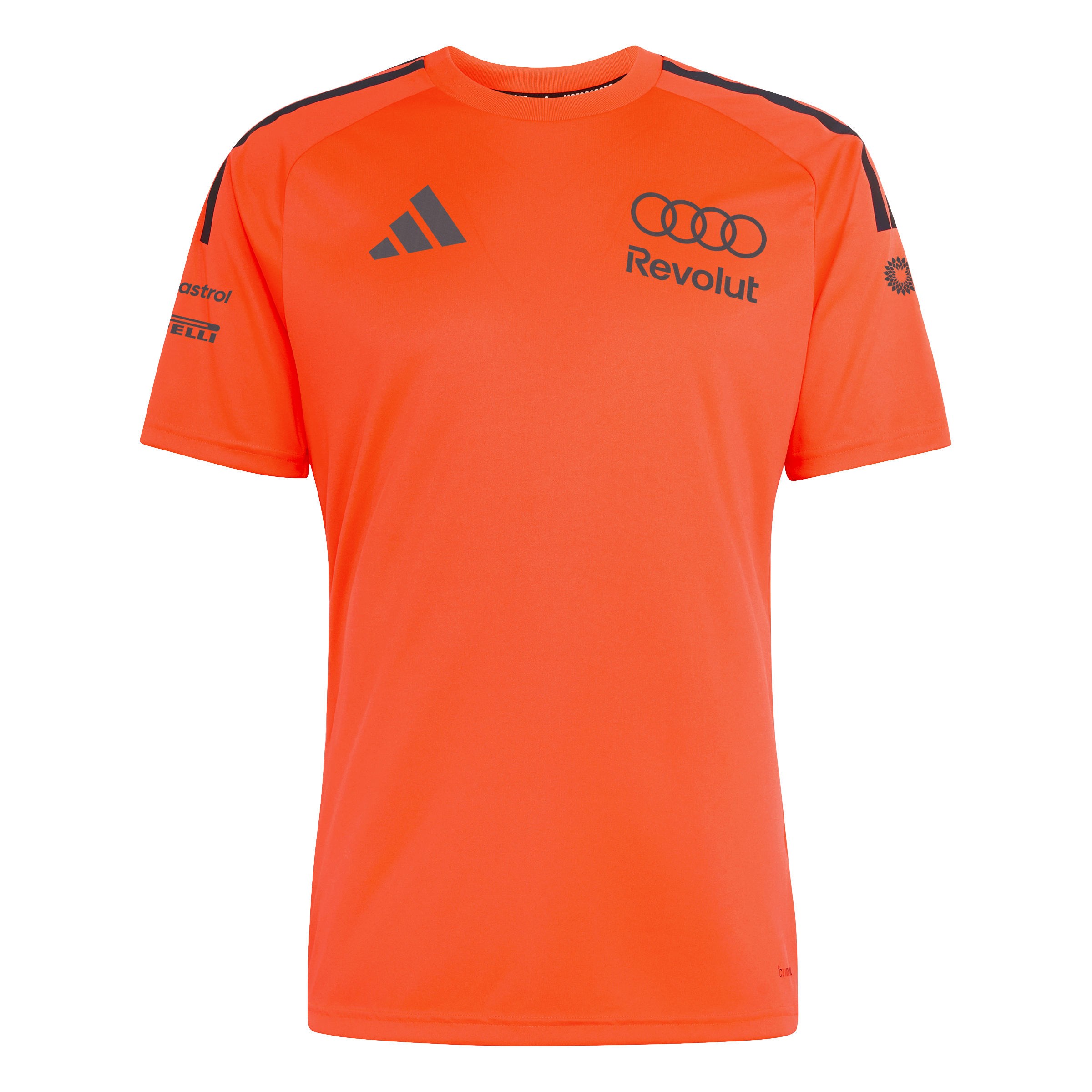 Original Audi Formel 1 Mechanics Set up T-Shirt, Herren, Orange 31326045-1