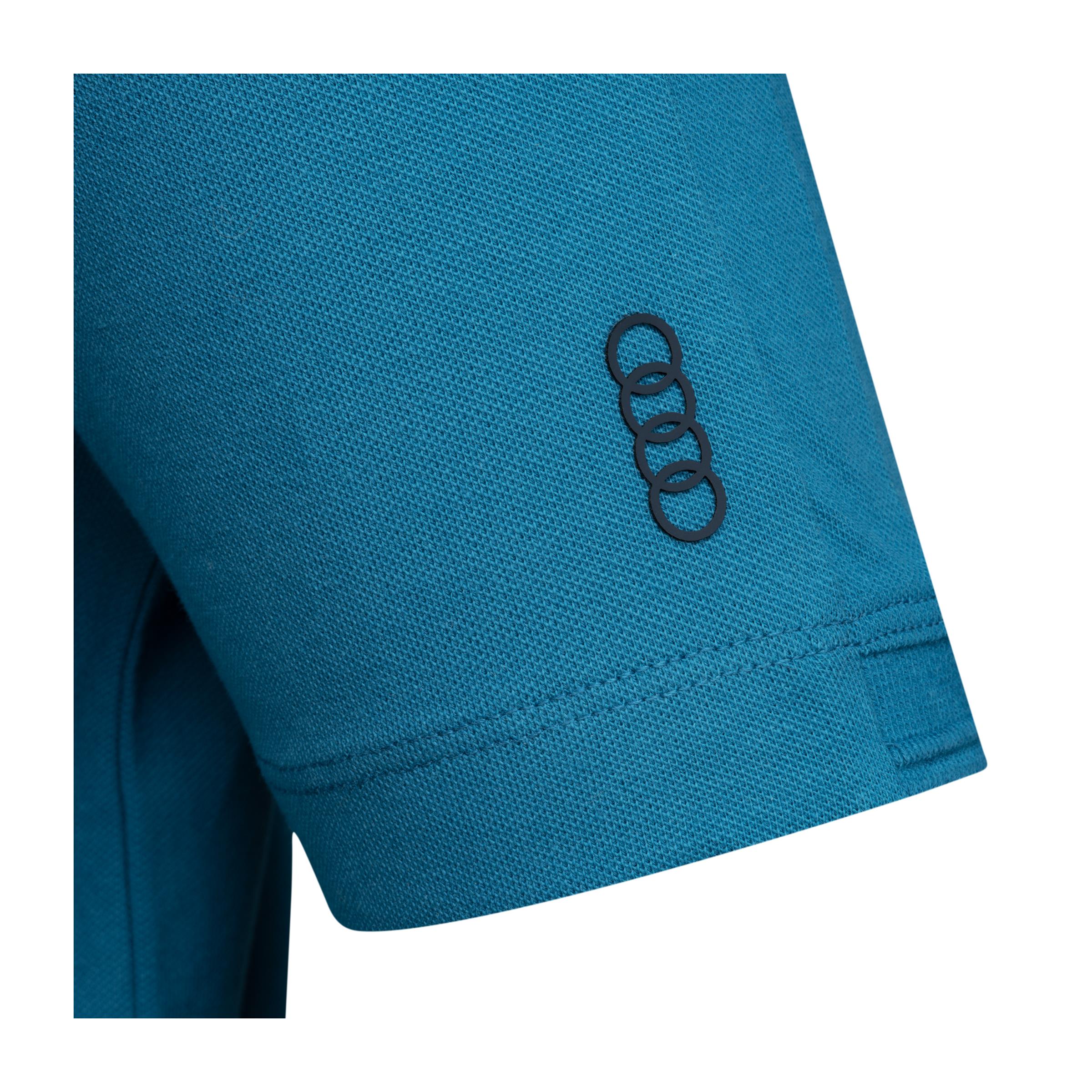 Original Audi Poloshirt, Herren, türkis, Gr. S