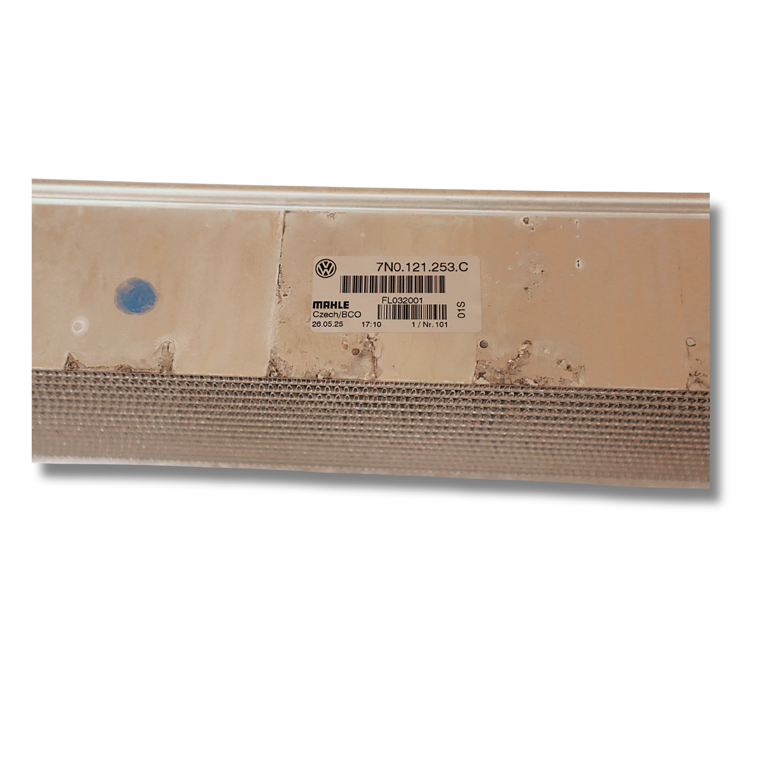 Original VW Sharan Seat Alhambra Zusatzkühler für Kühlmittel vorne 7N0121253C