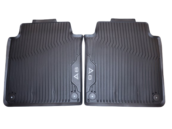 Original Audi A8 Gummifußmatten hinten