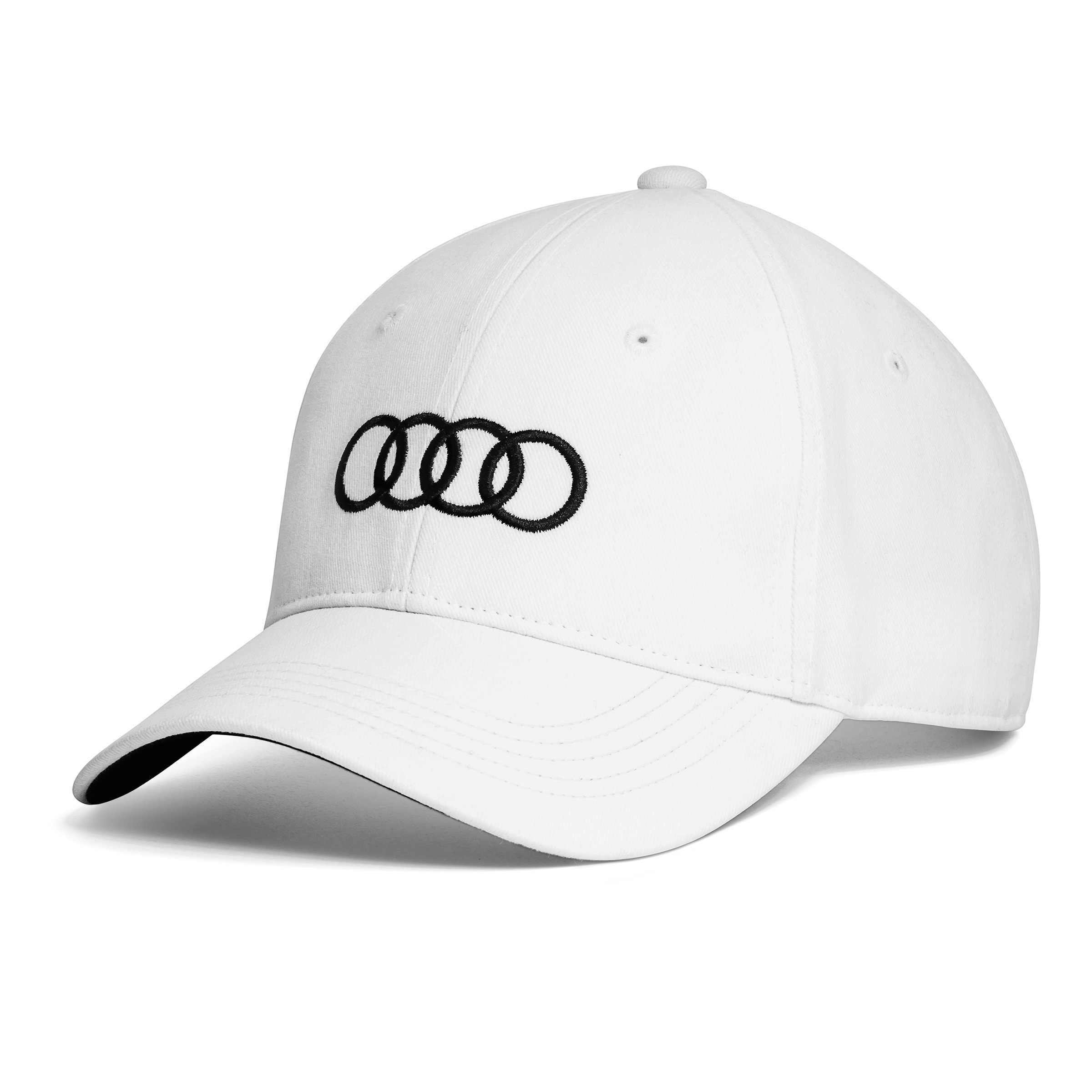 Original Audi Cap Baseballkappe Baseballcap Basecap Mütze weiß
