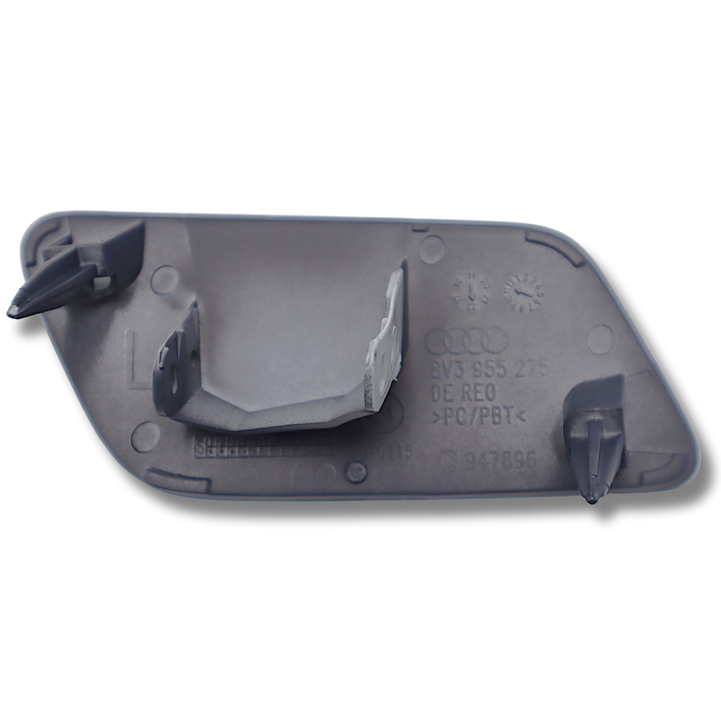 Original Audi A3 Abdeckkappe Scheinwerferwaschanlage Stossfänger Kappe vorne links grundiert