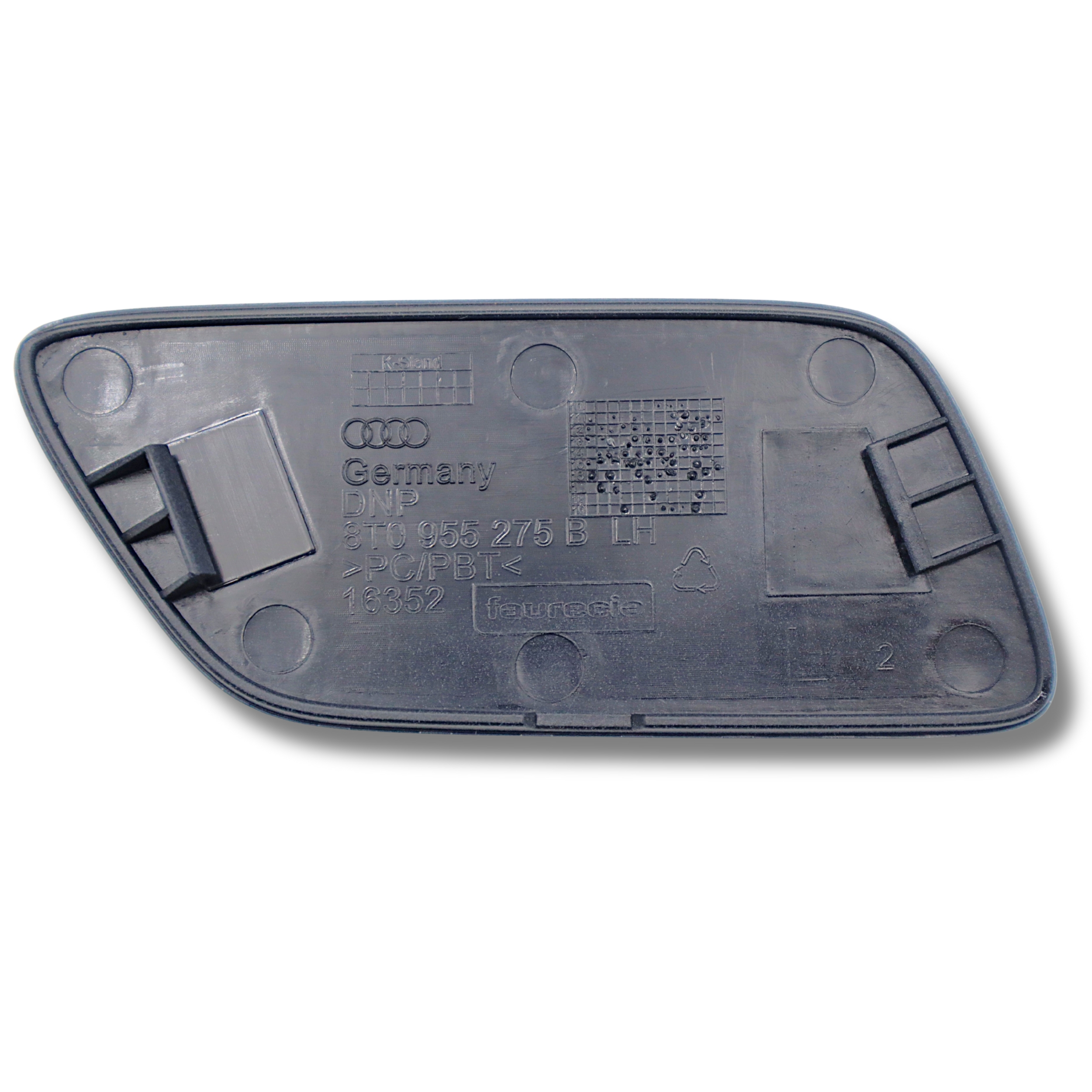 Original Audi A5 Coupe/Sportback A5 Cabrio Abdeckkappe Scheinwerferwaschanlage Stossfänger vorne links grundiert