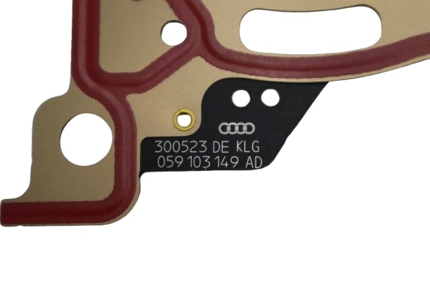 Original Audi A6 A7 Q5 Zylinderkopfdichtung 1,64mm Zylinder 4-6 2 Löcher