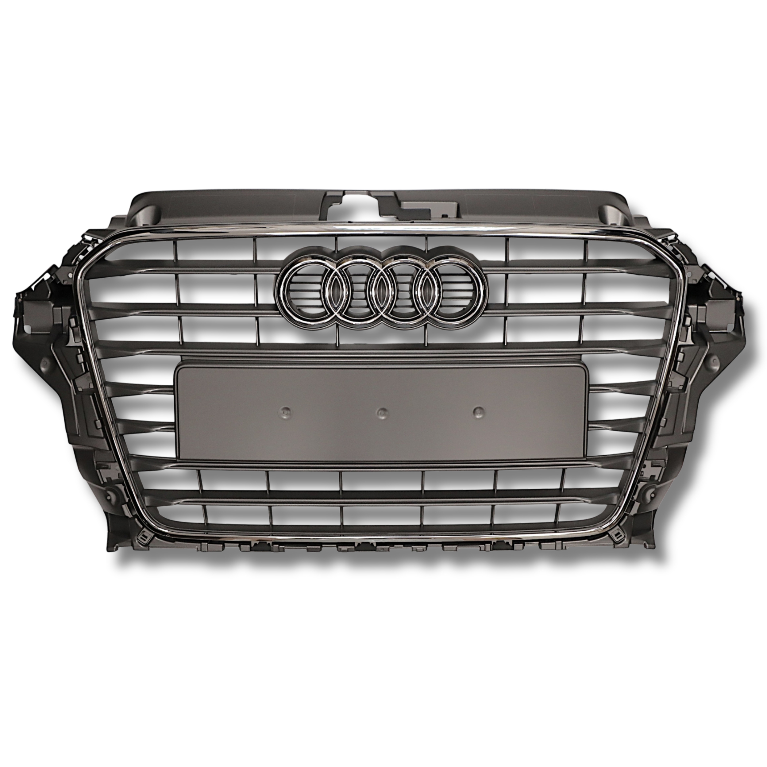 Original Audi Kühlergrill, steingrau – 8V38536511QP