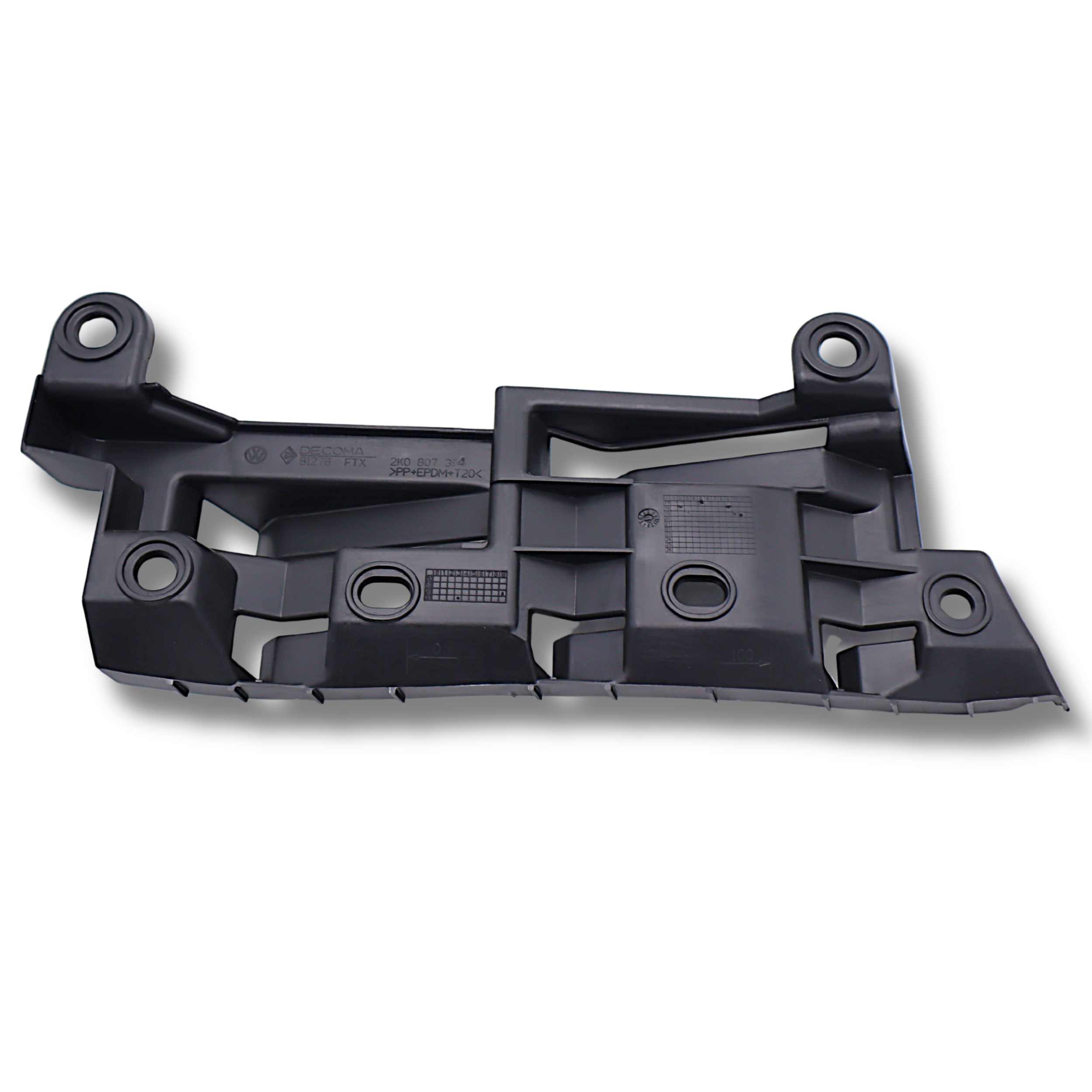 Original Volkswagen Führungsprofil rechts hinten Stoßfänger 2K0807394