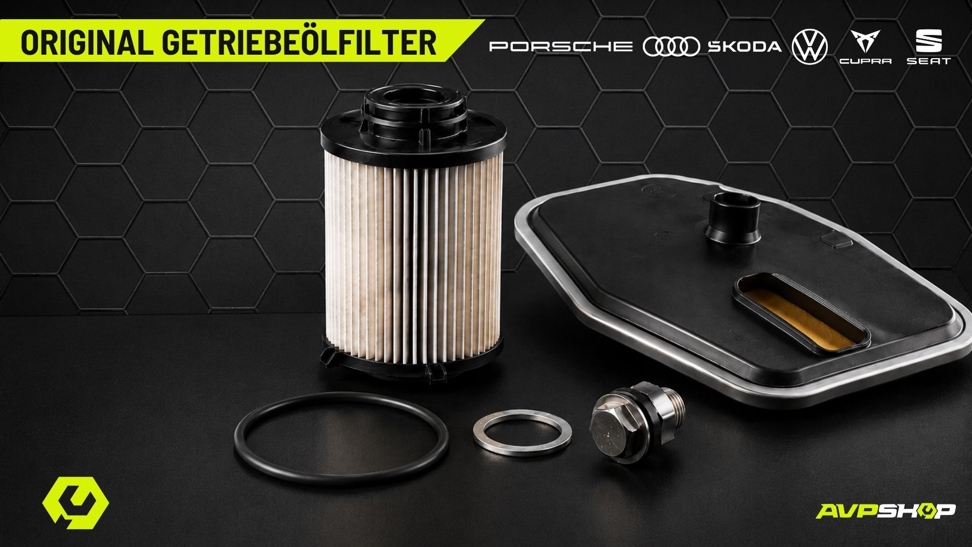 Original VAG Getriebeölfilter DSG Automatikgetriebe Audi VW Seat Skoda Porsche