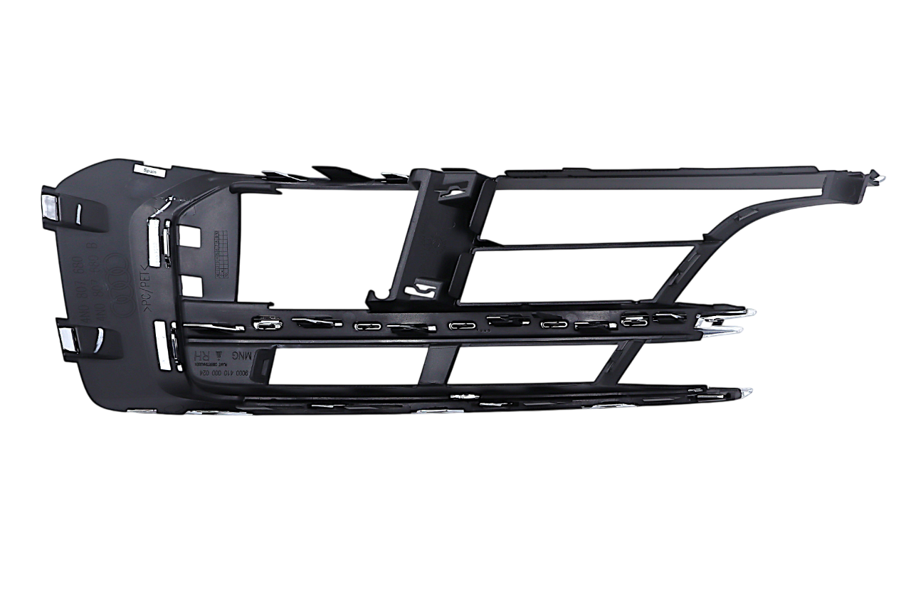 Original Audi A8 Luftführungsgitter rechts schwarz/chrom