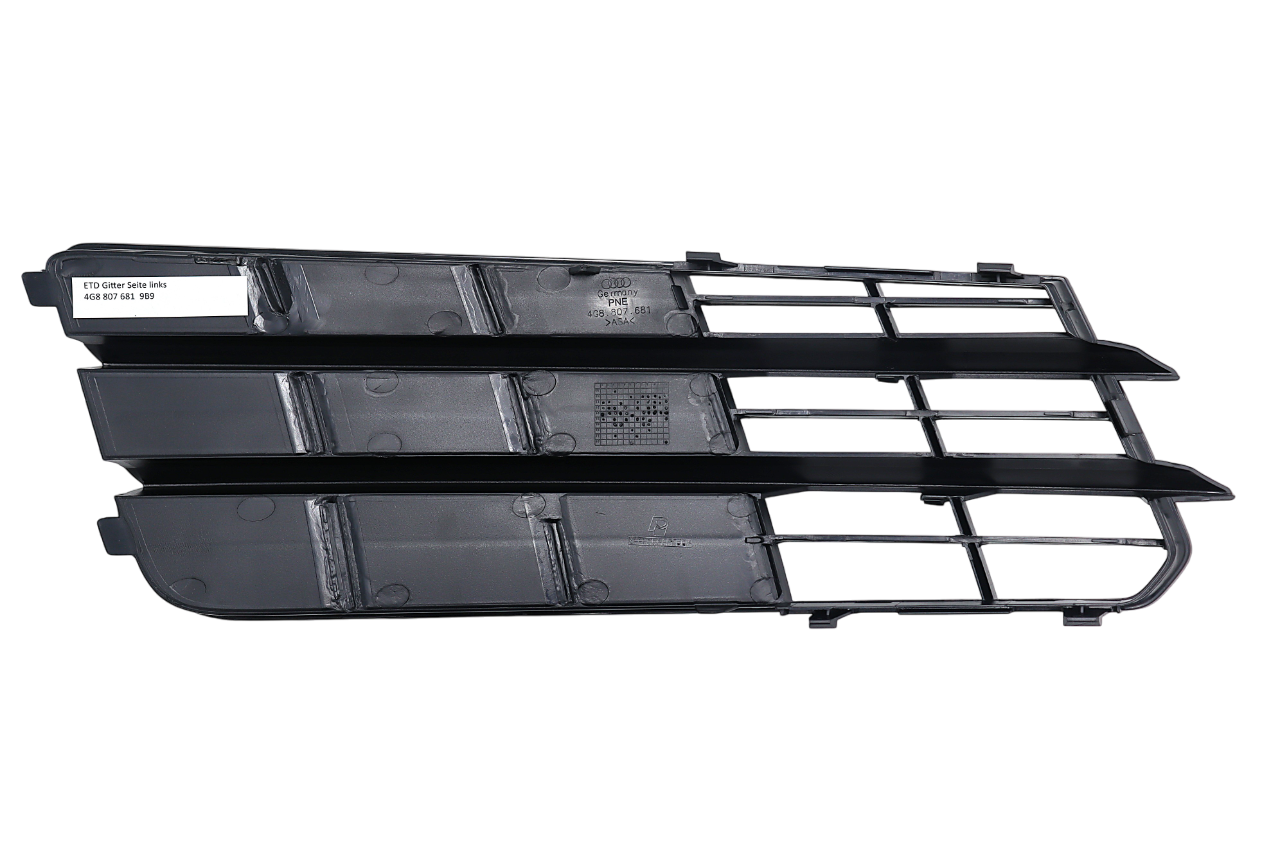 Original Audi A7 Luftführungsgitter links satinschwarz