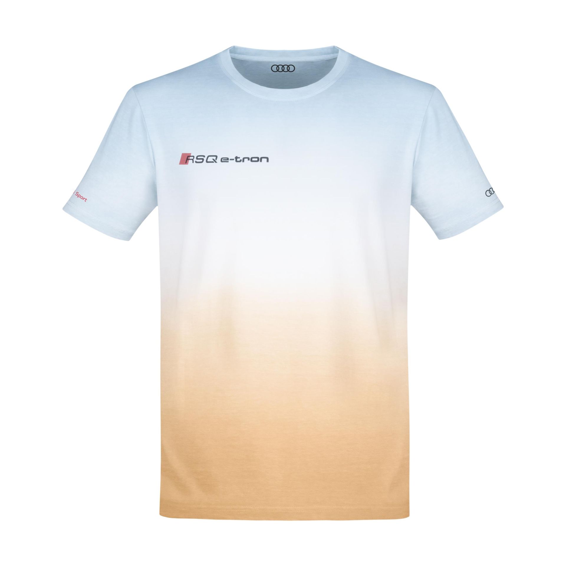 Original Audi Sport RS Q e-tron Shirt, Herren, blau-sand