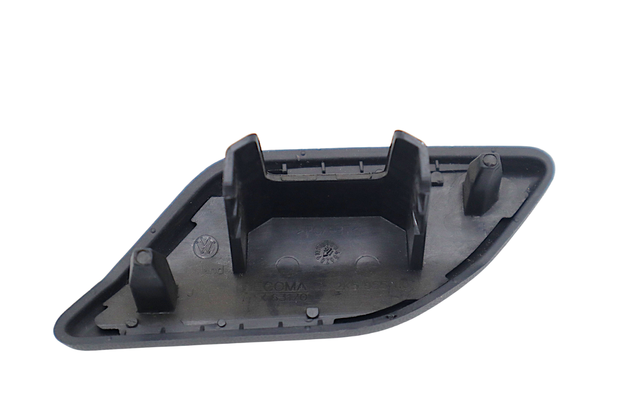 Original VW Caddy Abdeckkappe Scheinwerferwaschanlage Stossfänger Kappe grundiert vorne rechts
