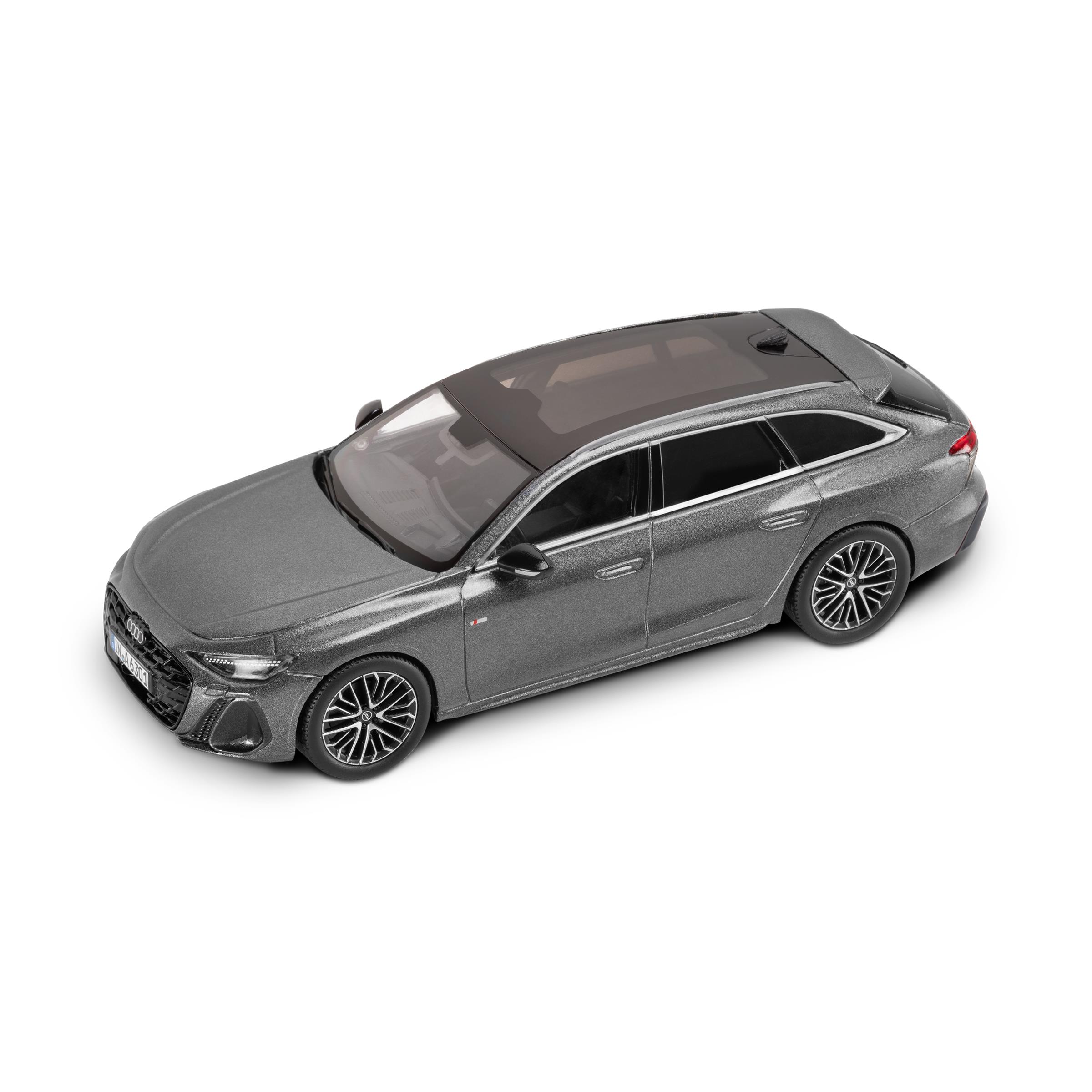 Original Audi A6 Avant 1:43, Daytonagrau, Modellauto