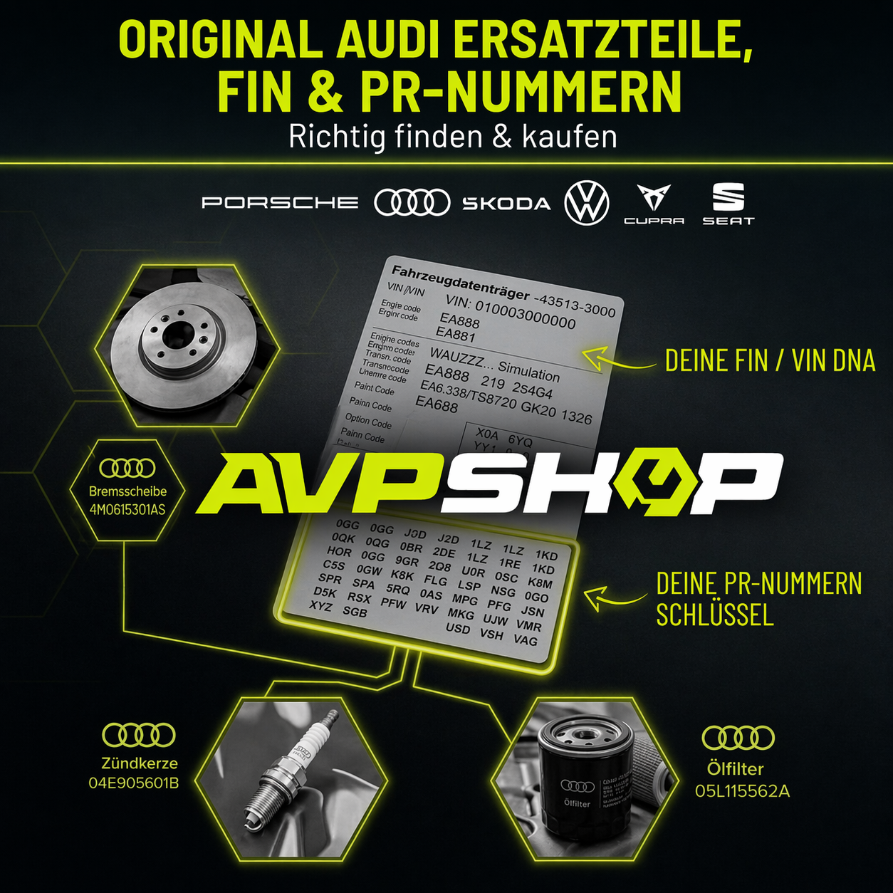 blog logo Audi original Ersatzteile
