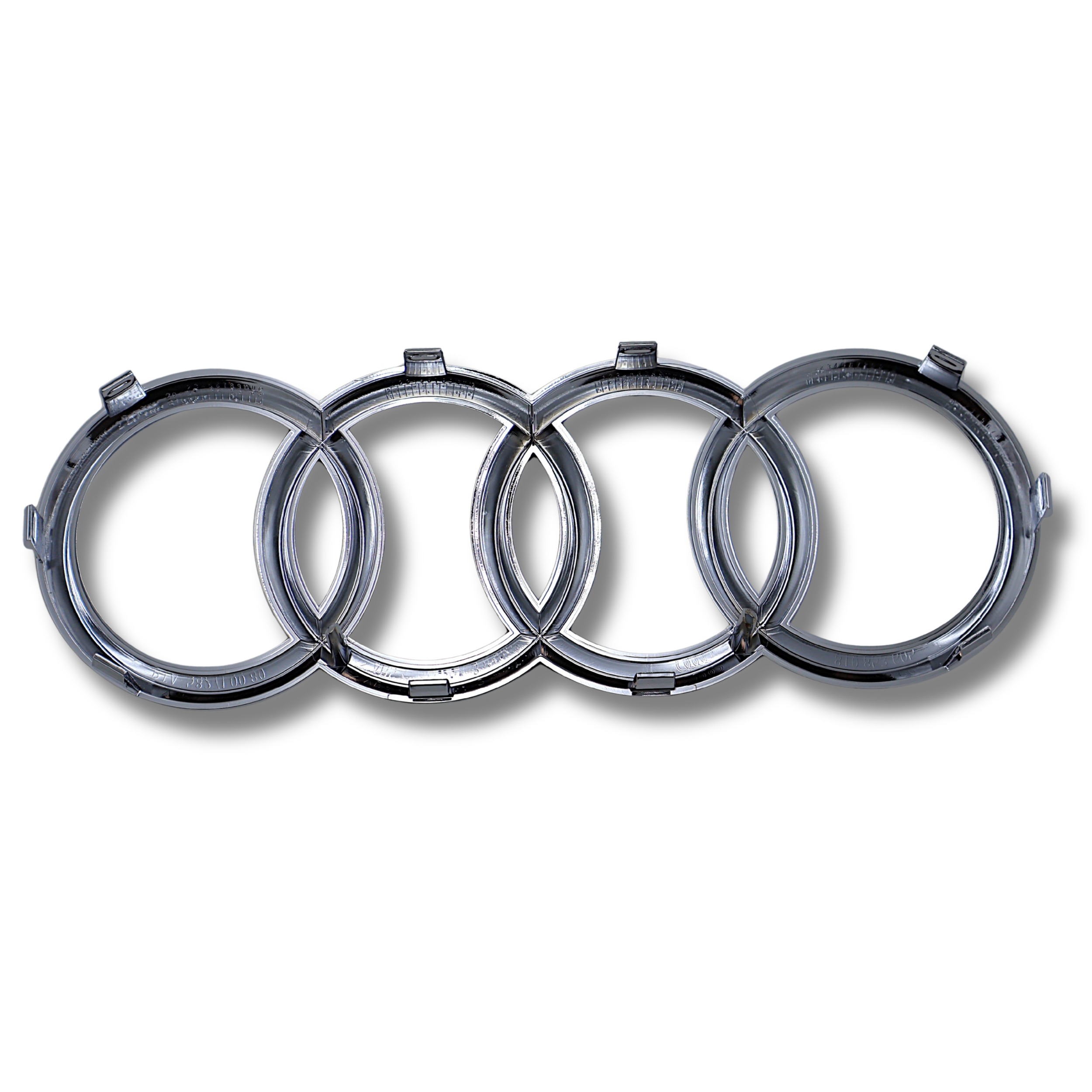 Original Audi Emblem Schriftzug chrom vorne – 8T08536052ZZ