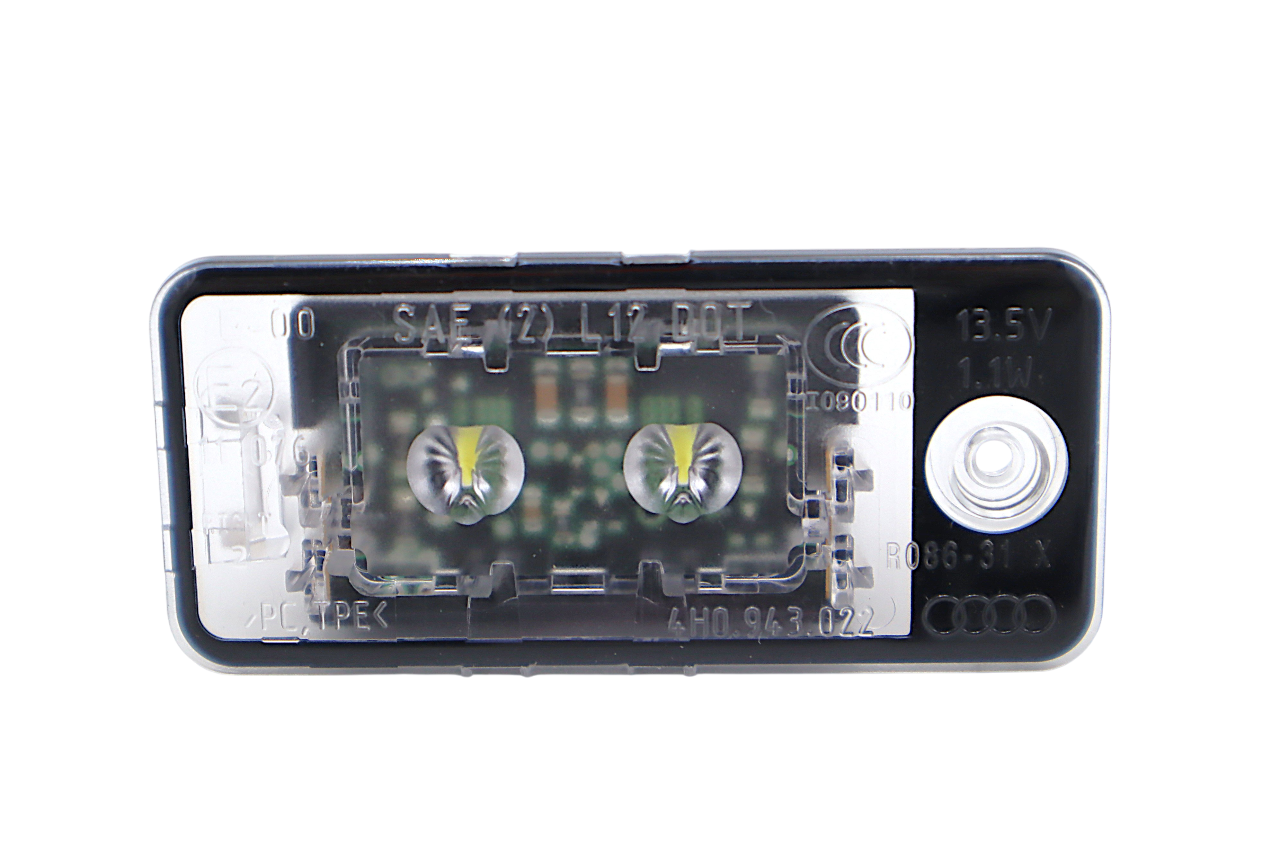 Original Audi A3 LED-Kennzeichenleuchte rechts