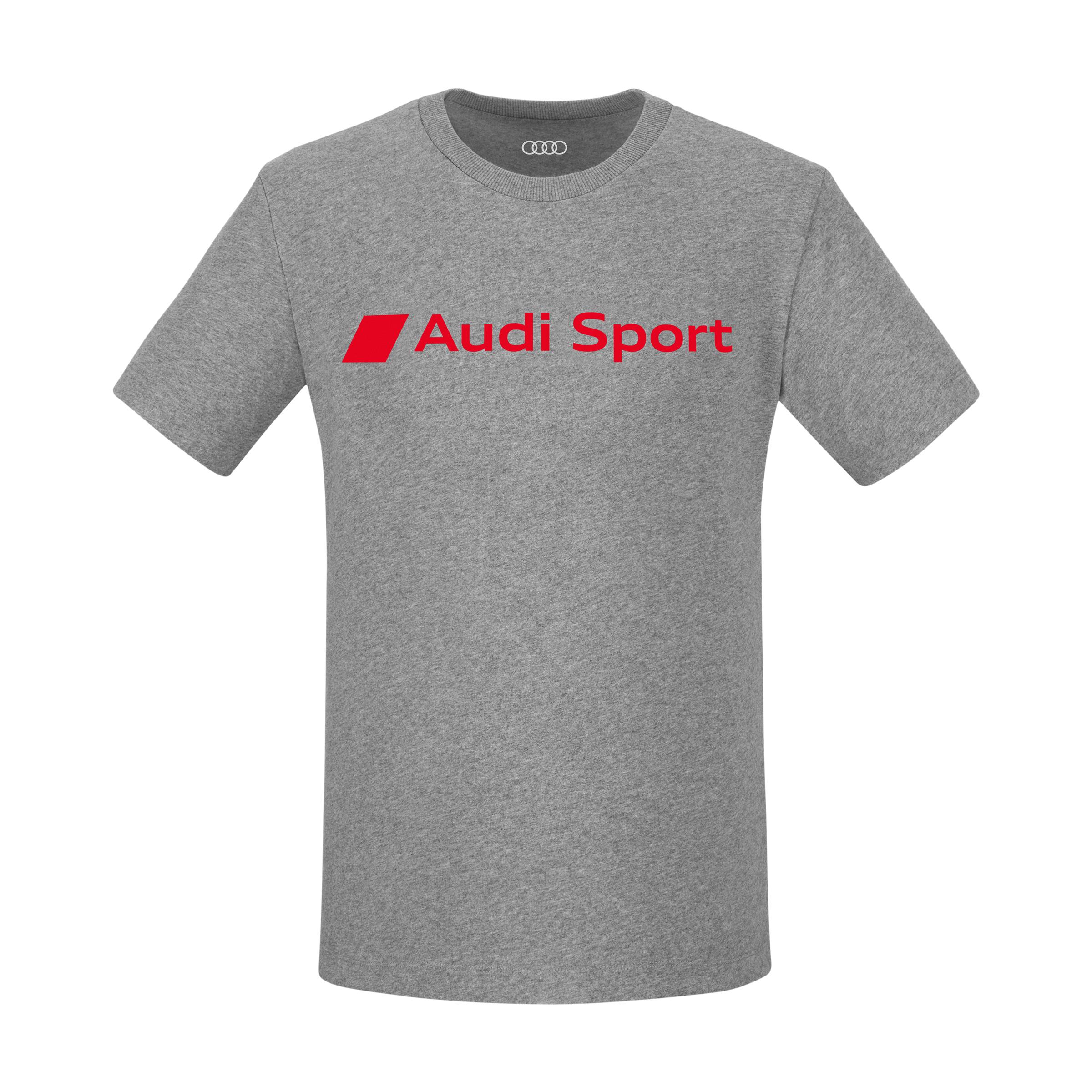 Original Audi Sport T-Shirt, Herren, grau melange 313250200-Konfig