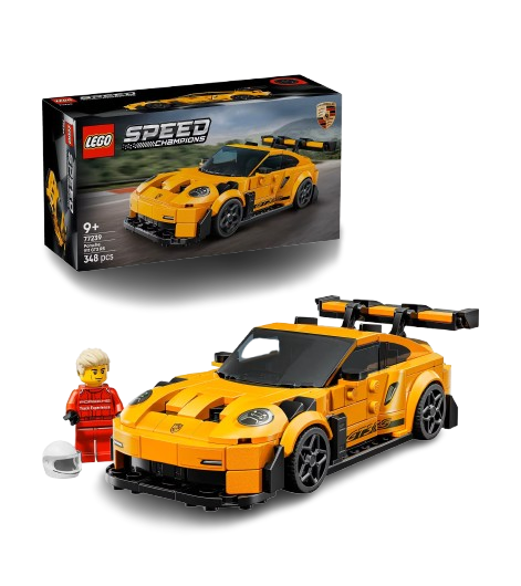 Original Porsche Lego Auto 911 GT3 RS, gelb - WAP0409640TLEG