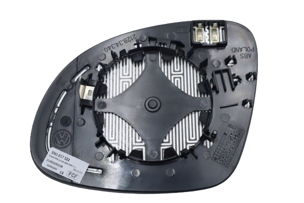 Original VW Sharan Tiguan SEAT Alhambra SKODA Yeti Spiegelglas rechts mit Trägerplatte Außenspiegel