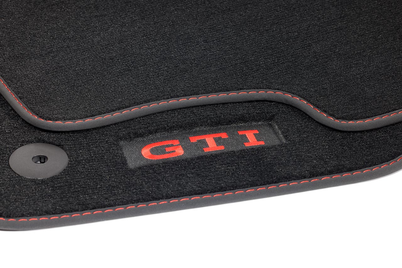 Original Volkswagen GTI Textilfußmatten vorne und hinten - 5H1061270C